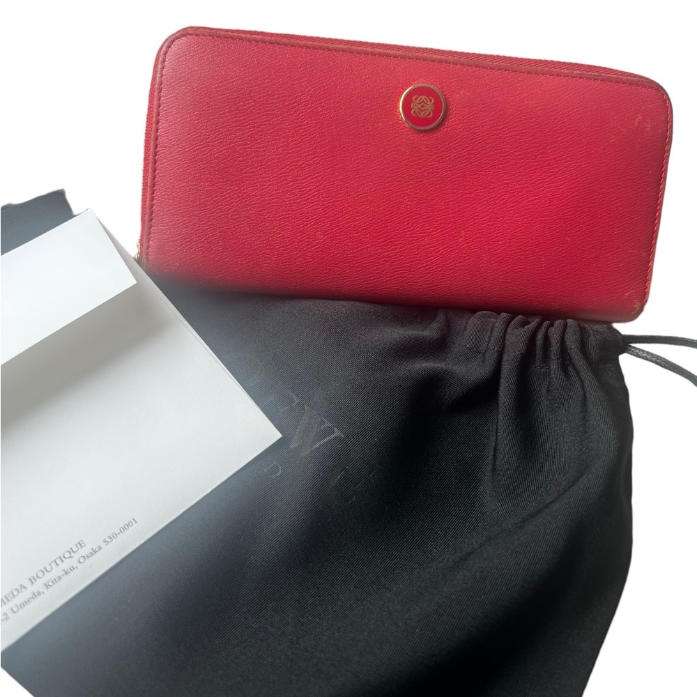Loewe zip around wallet & Dustbag